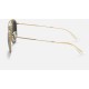ROUND DOUBLE BRIDGE
Lenses: Polarized Black Classic  +  Frame: Shiny Gold