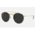 ROUND DOUBLE BRIDGE
Lenses: Polarized Black Classic  +  Frame: Shiny Gold