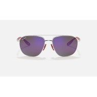 RB3659M SCUDERIA FERRARI COLLECTION
Lenses: Polarized Blue Chromance Mirror  +  Frame: Silver