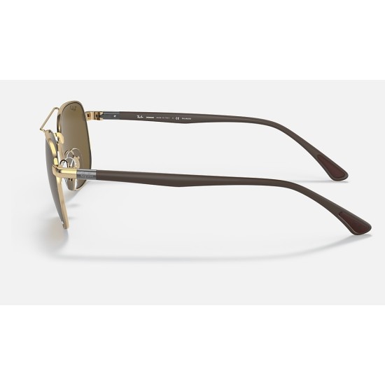 RB3670 CHROMANCE
Lenses: Polarized Brown Classic  +  Frame: Gold