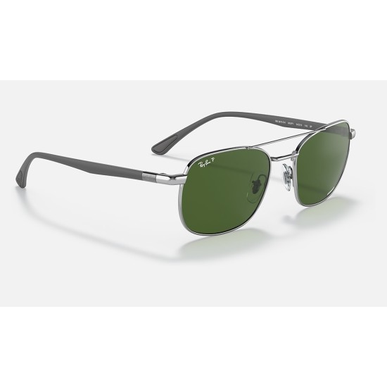 RB3670CH CHROMANCE
Lenses: Polarized Dark Green Classic  +  Frame: Silver