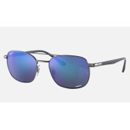 RB3670CH CHROMANCE
Lenses: Polarized Grey/Blue Mirror  +  Frame: Gunmetal