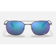 RB3670CH CHROMANCE
Lenses: Polarized Grey/Blue Mirror  +  Frame: Gunmetal