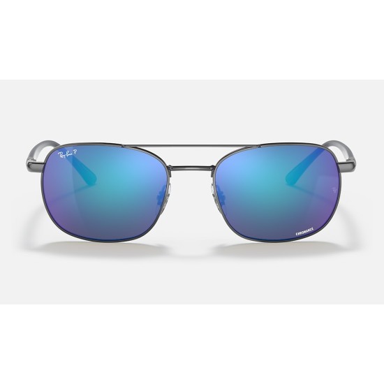 RB3670CH CHROMANCE
Lenses: Polarized Grey/Blue Mirror  +  Frame: Gunmetal