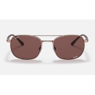 RB3670CH CHROMANCE
Lenses: Polarized Violet Classic  +  Frame: Copper