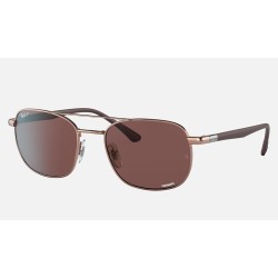 RB3670CH CHROMANCE
Lenses: Polarized Violet Classic  +  Frame: Copper