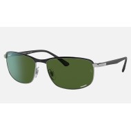 RB3671CH CHROMANCE
Lenses: Polarized Dark Green Classic  +  Frame: Black