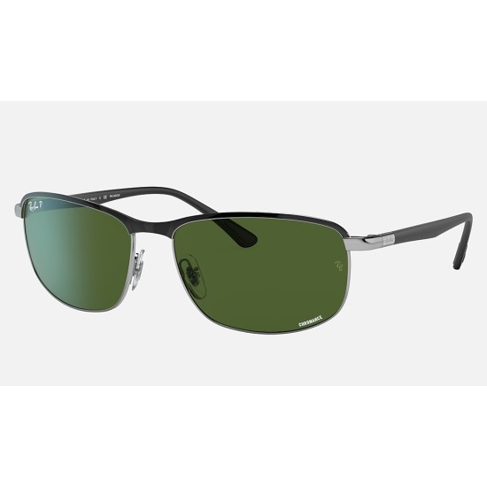 RB3671CH CHROMANCE
Lenses: Polarized Dark Green Classic  +  Frame: Black