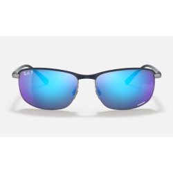 RB3671CH CHROMANCE
Lenses: Polarized Grey/Blue Mirror  +  Frame: Blue