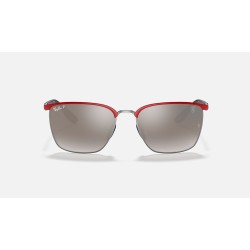RB3673M SCUDERIA FERRARI COLLECTION
Lenses: Polarized Silver Chromance Mirror  +  Frame: Red