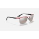 RB3673M SCUDERIA FERRARI COLLECTION
Lenses: Polarized Silver Chromance Mirror  +  Frame: Red