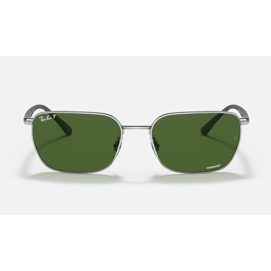 RB3684CH CHROMANCE
Lenses: Polarized Dark Green Classic  +  Frame: Silver