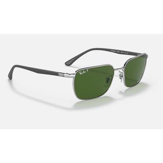 RB3684CH CHROMANCE
Lenses: Polarized Dark Green Classic  +  Frame: Silver