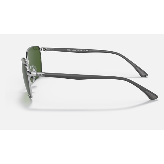 RB3684CH CHROMANCE
Lenses: Polarized Dark Green Classic  +  Frame: Silver