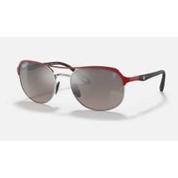 RB3685M SCUDERIA FERRARI COLLECTION
Lenses: Polarized Silver Chromance Mirror  +  Frame: Red