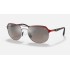 RB3685M SCUDERIA FERRARI COLLECTION
Lenses: Polarized Silver Chromance Mirror  +  Frame: Red