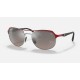 RB3685M SCUDERIA FERRARI COLLECTION
Lenses: Polarized Silver Chromance Mirror  +  Frame: Red