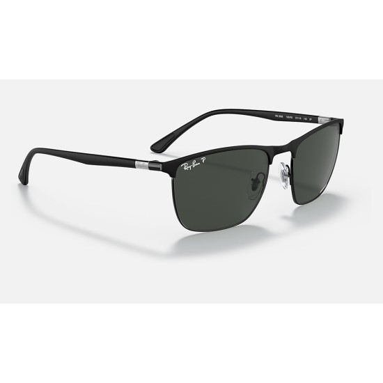 RB3686 CHROMANCE
Lenses: Polarized Dark Grey Chromance Classic  +  Frame: Matte Black On Black