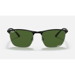 RB3686 CHROMANCE
Lenses: Polarized Dark Green Chromance Classic  +  Frame: Black On Silver