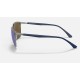 RB3686 CHROMANCE
Lenses: Polarized Blue Chromance Mirror  +  Frame: Blue On Gunmetal