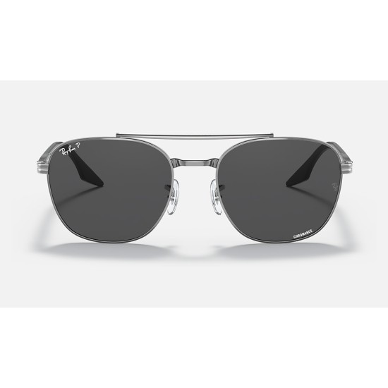 RB3688 CHROMANCE
Lenses: Polarized Dark Grey Chromance Classic  +  Frame: Gunmetal