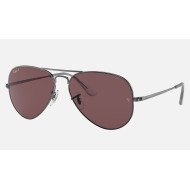 AVIATOR METAL II
Lenses: Polarized Violet Classic  +  Frame: Gunmetal