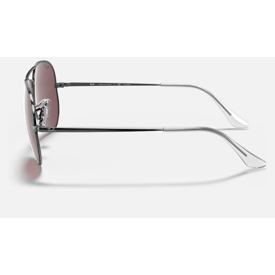 AVIATOR METAL II
Lenses: Polarized Violet Classic  +  Frame: Gunmetal