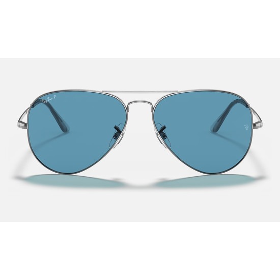 AVIATOR METAL II
Lenses: Polarized Blue Classic  +  Frame: Gunmetal
