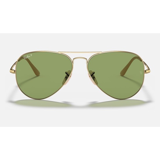 AVIATOR METAL II
Lenses: Polarized Green Classic G-15  +  Frame: Gold