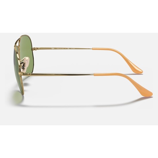 AVIATOR METAL II
Lenses: Polarized Green Classic G-15  +  Frame: Gold