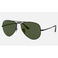 AVIATOR METAL II
Lenses: Green Classic G-15  +  Frame: Black