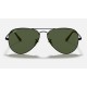 AVIATOR METAL II
Lenses: Green Classic G-15  +  Frame: Black