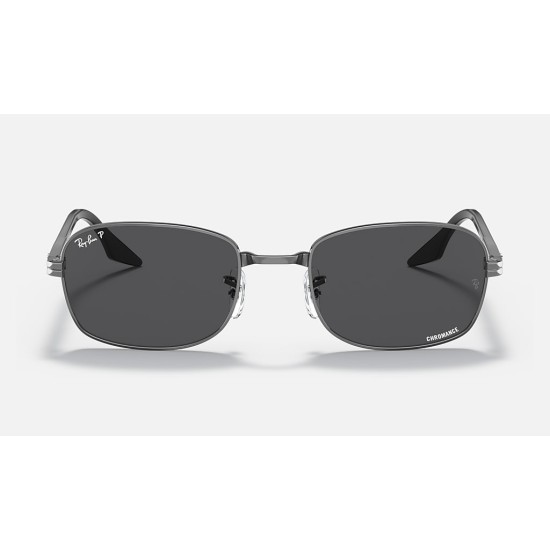 RB3690 CHROMANCE
Lenses: Polarized Dark Grey Chromance Classic  +  Frame: Gunmetal