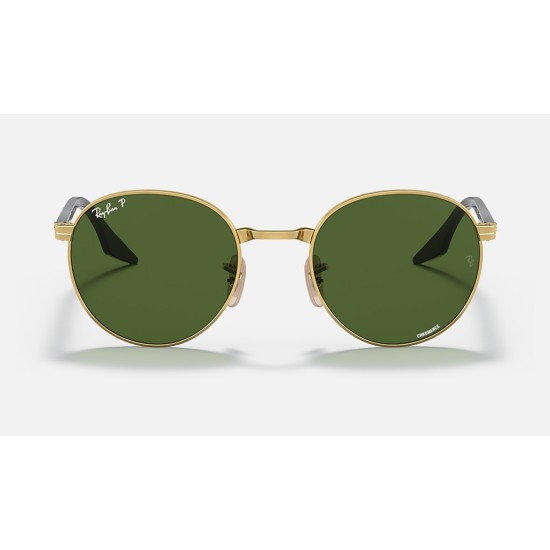 RB3691 CHROMANCE
Lenses: Polarized Dark Green Chromance Classic  +  Frame: Gold