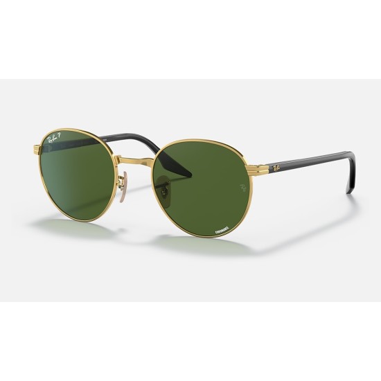 RB3691 CHROMANCE
Lenses: Polarized Dark Green Chromance Classic  +  Frame: Gold