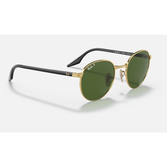 RB3691 CHROMANCE
Lenses: Polarized Dark Green Chromance Classic  +  Frame: Gold