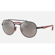 RB3696M SCUDERIA FERRARI COLLECTION
Lenses: Polarized Silver Mirror  +  Frame: Black