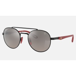 RB3696M SCUDERIA FERRARI COLLECTION
Lenses: Polarized Silver Mirror  +  Frame: Black
