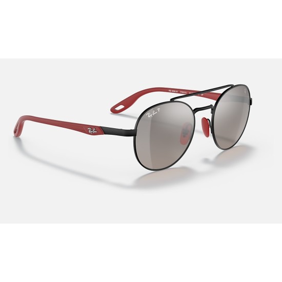 RB3696M SCUDERIA FERRARI COLLECTION
Lenses: Polarized Silver Mirror  +  Frame: Black