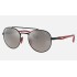 RB3696M SCUDERIA FERRARI COLLECTION
Lenses: Polarized Silver Mirror  +  Frame: Black