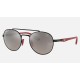 RB3696M SCUDERIA FERRARI COLLECTION
Lenses: Polarized Silver Mirror  +  Frame: Black