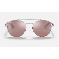 RB3696M SCUDERIA FERRARI COLLECTION
Lenses: Polarized Silver Mirror  +  Frame: Silver