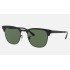 CLUBMASTER METALLenses: Polarized Green Classic G-15  +  Frame: Black