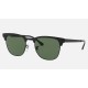 CLUBMASTER METALLenses: Polarized Green Classic G-15  +  Frame: Black