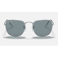 FRANK
Lenses: Polarized Light Blue Classic  +  Frame: Silver