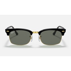 CLUBMASTER SQUARE
Lenses: Polarized Green Classic G-15  +  Frame: Shiny Black