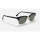 CLUBMASTER SQUARE
Lenses: Polarized Green Classic G-15  +  Frame: Shiny Black