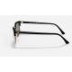 CLUBMASTER SQUARE
Lenses: Polarized Green Classic G-15  +  Frame: Shiny Black