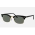 CLUBMASTER SQUARE
Lenses: Polarized Green Classic G-15  +  Frame: Shiny Black
