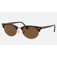 CLUBMASTER OVAL
Lenses: Polarized Brown Classic B-15  +  Frame: Mock Tortoise